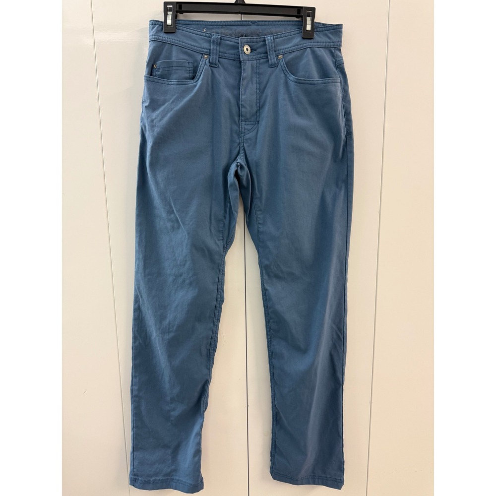 Prana Zion Slim Fit Pants Mens 30x32 Blue Outdoor Hiking Trousers